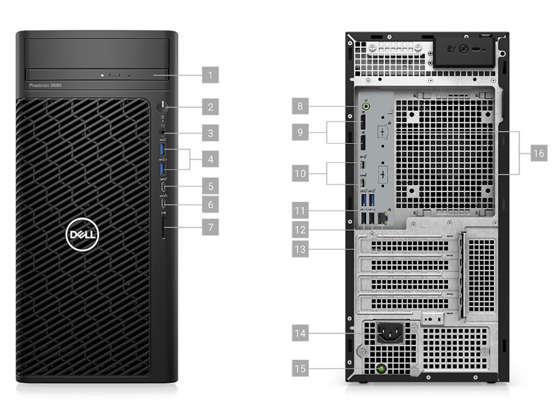 Dell Precision 3660MT